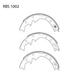 Arka Fren Balata (Pabuc) - Hılux-Ln85 89-97 Rbs1002