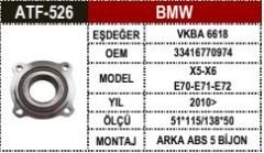 E70 X5 - E71 X6 Arka Porya 33416795961