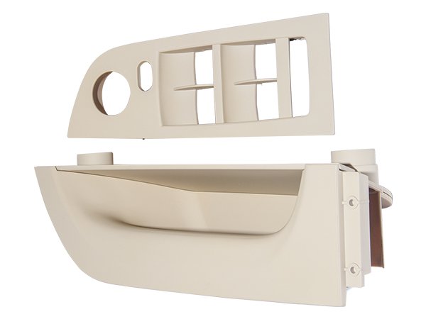 Kapı Tutamağı E90 Ön Sol; (Bej) Cam Düğme Çerçeveli - 9146365/328P1