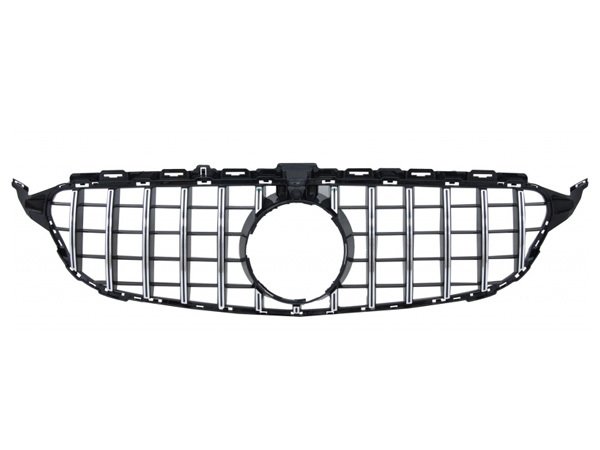 Panjur W205 Krom/Siyah (Kam-lı) -AMG C63S-STYLE- 2014-18 - 2053147