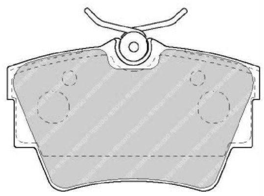 Opel Fren Balata Arka Vivaro 1605199 23980 4414029 7701050918 93192389 Fdb1516 Fsl1516