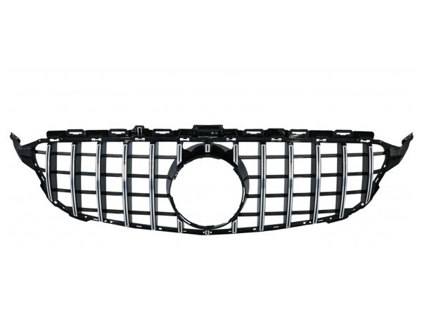 Panjur W205 Krom/Siyah -AMG C63S-STYLE- 2014-18 - 2053145