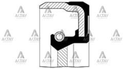 KEÇE KRANK KALOS 1.4 / LACETTİ / LANOS / NUBİRA / ASTRA / CORSA / MERİVA / TIGRA / VECTRA / ZAFİRA ARKA /(80x98x10)
