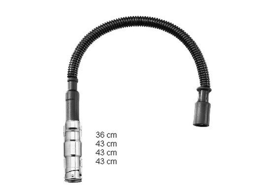 M.Benz  M266  W169-245  A150-160-170  Buji Kablo Seti  4 Adt 2661500718
