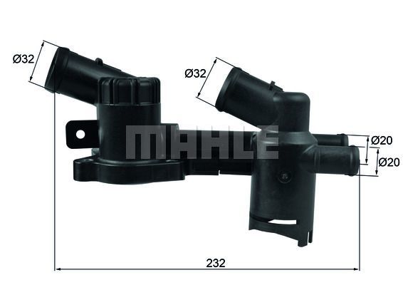 VW GOLF VI JETTA POLO A1 A3 LEON IBIZA FABIA 1.2TSI TERMOSTAT GÖVDESİ 03F121111A