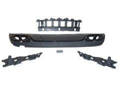 Tampon Difüzörü W205 Arka (2-Çıkış; Egz.Uçlu) -AMG- 2014-18 - 2058856238S2