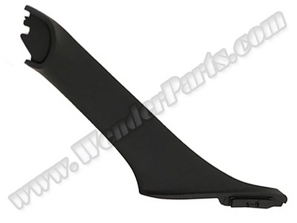 Kapı Tutamağı F10+LCI Arka Sol; (Siyah) Kaplamasız - 51417225848