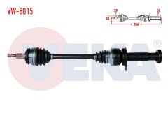 Komple Aks Sag On T5 Axb 1,9 Tdi 04-10 Gkn 304500 7H0407272Bc 7H0407272Bk 7H0407272Ch 7H0407272Aj