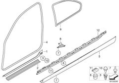 MARŞBİYEL İÇ BAKALİTİ E46/COMPACT/L BMW 51717120003