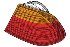 Stop Dış Sol E46-Coupe 1998-03 - 63218364725