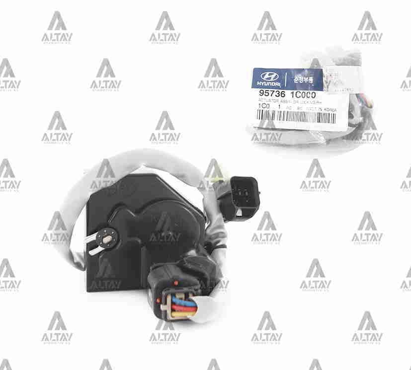 Merkezi Kilit Motoru Getz Ön/Arka 03=> (5 Fişli) Sağ