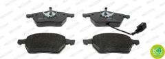 VW BORA ,GOLF V -VI, POLO,  LEON, SKODA OCTAVIA FREN BALATA SETİ 1J0698151M