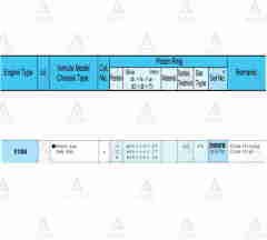 Segman Carry  90-98 1.0 / 65.00Mm / F10A / Std (Krom Kaplama) Takım 26020Std