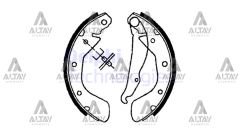 FREN BALATA ASTRA F 92-98 / CORSA B 94-01 / CORSA C 01-06 / VECTRA A 88-96 LEVYELİ ABSLI PABUÇ ARKA