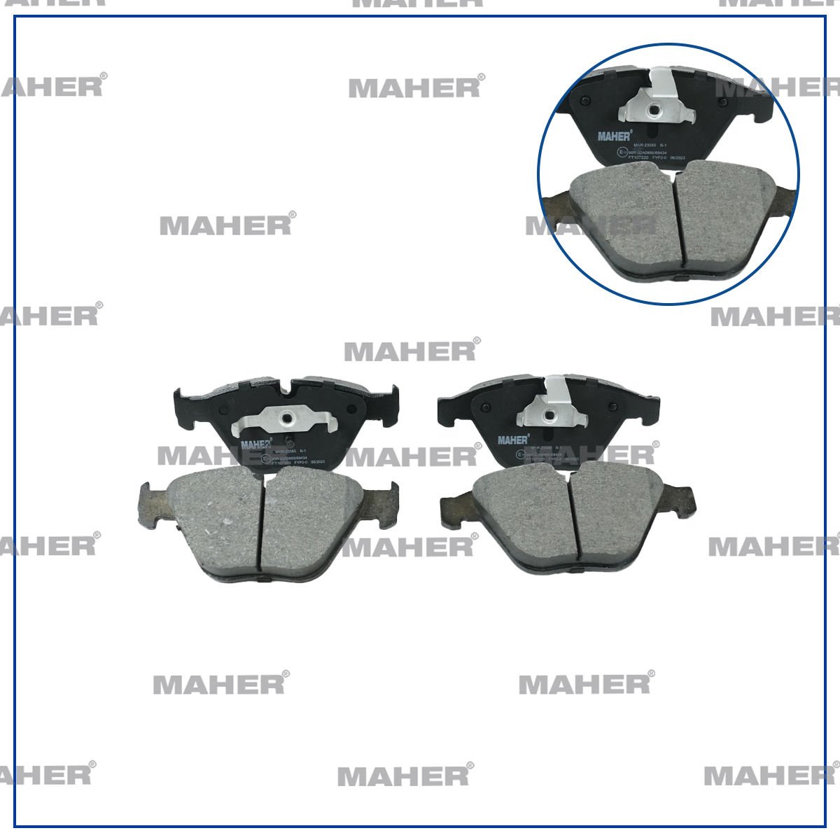 FREN BALATA BMW 3 SERİ 05-11 E90 / COUPE 05-11 E92 / 5 SERİ 03-10 E60 / BMW X1 11=> E84 / BMW 7 SERİ