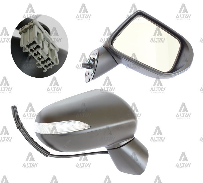 Ayna Dış Dikiz Jazz 02-08 Elektrikli Sinyalli Sağ 76200Saag21Zb