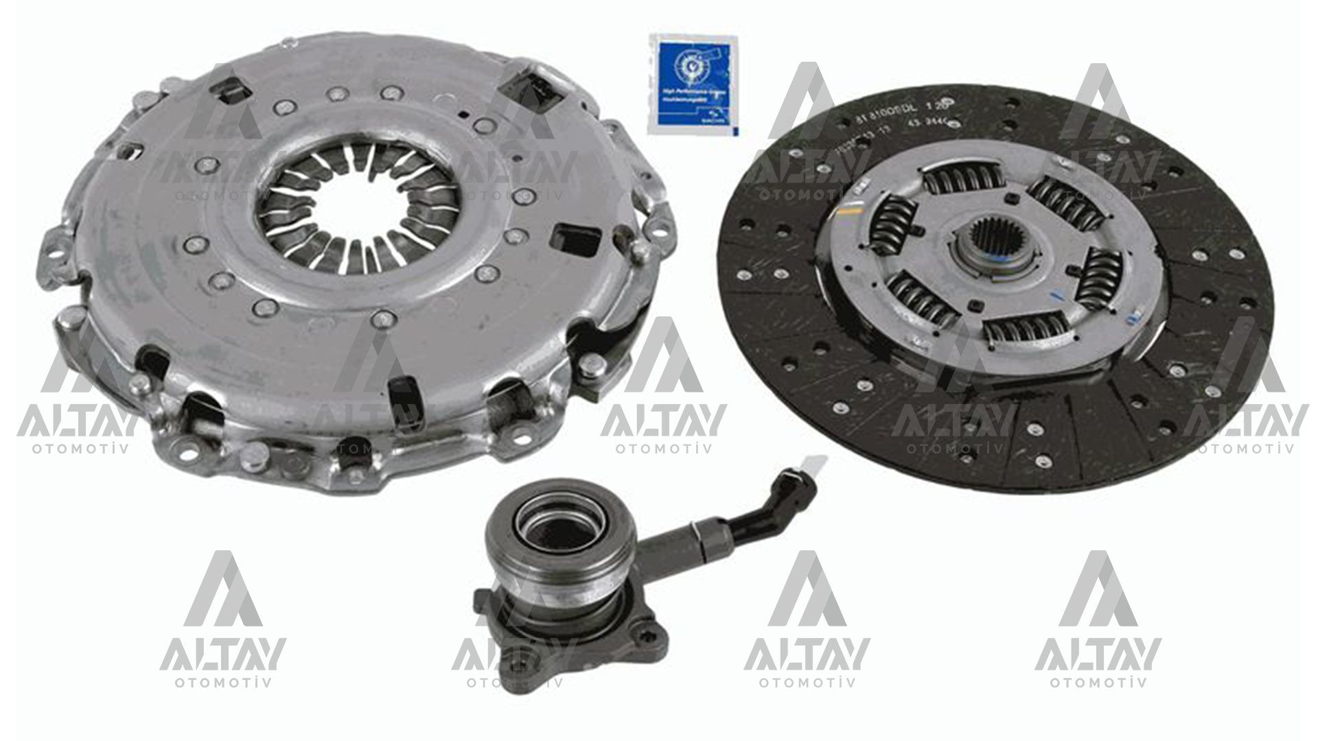 DEBRİYAJ SETİ TRANSIT V-362 18=>2.0 ECOBLUE RULMANLI