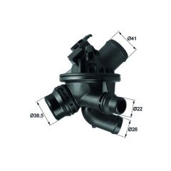 Termostat 97C Bmw N53 F01-02-10 Tm 21 97