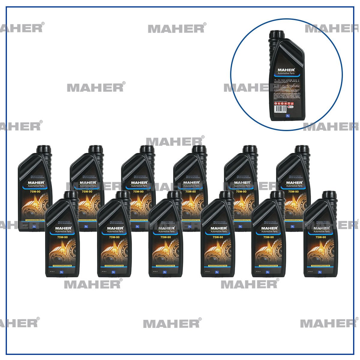 SANZIMAN YAĞI 75W/90 GL5 / 1lt