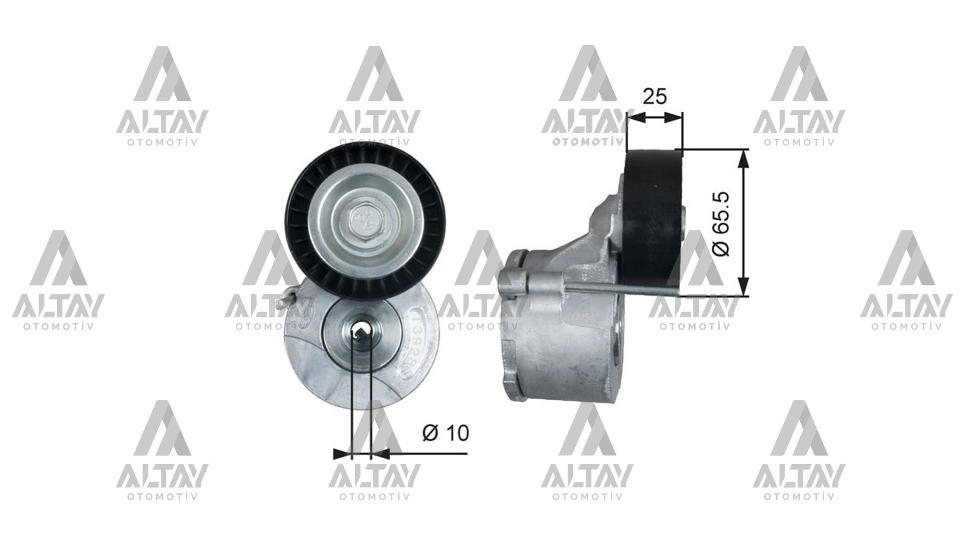 RULMAN V KAYIŞ GERGİ KÜTÜKLÜ ( FIAT:DOBLO 1.3 D MULTIJET 10-/FIORINO 1.3 MULTIJET 09-)