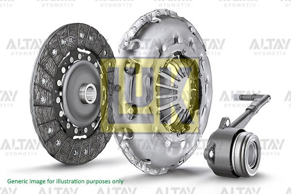 DEBRİYAJ SETİ ASTRA J / CORSA D / MERIVA B / AVEO T300 / COMBO C / CORSA E 13=> A13DTE-A13DTC-Z13DTJ-LSF LDV RULMANLI
