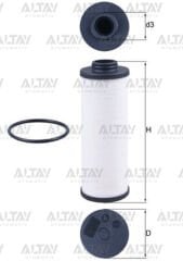 ŞANZIMAN YAĞ FİLTRESİ A4 / A5 / A6 / A7 / Q5 08=>