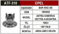 Opel Porya Arka Vectra B Astra G Absli 1604002 1604002