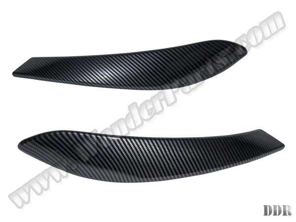 Kapı Tutamak Kaplama Seti F30+LCI F34+LCI F32+LCI F36+LCI Ön/Arka; (Karbon-Siyah) - 7275487/488