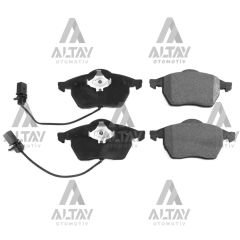 FREN BALATA PASSAT  97-05 / A4 99-05 / A6 98-05 1.8T-1.9 KULAKLI FİŞLİ ÖN