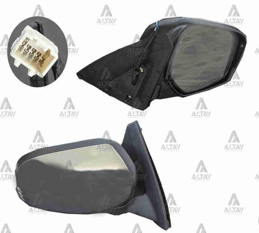 Ayna Dış Dikiz L-200 06-14 Elektrikli Isıtmalı Otomatik Katlanır Krom Sağ Mn167430T