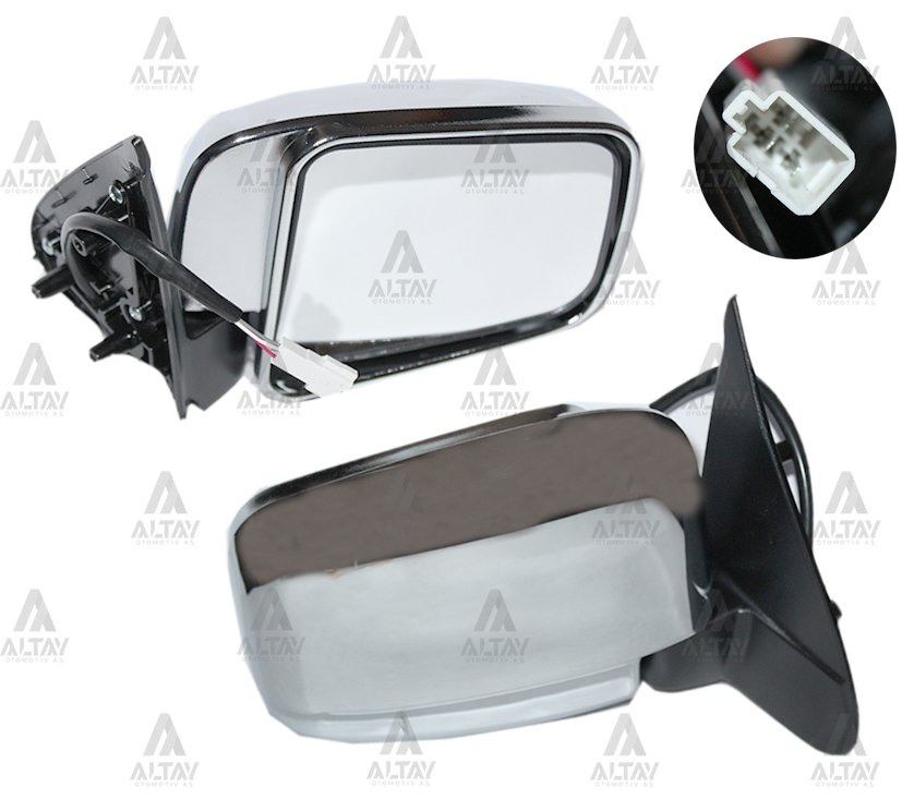 Ayna Dış Dikiz B-2500 00-06 Elektrikli Krom Sağ Uj07-69-120