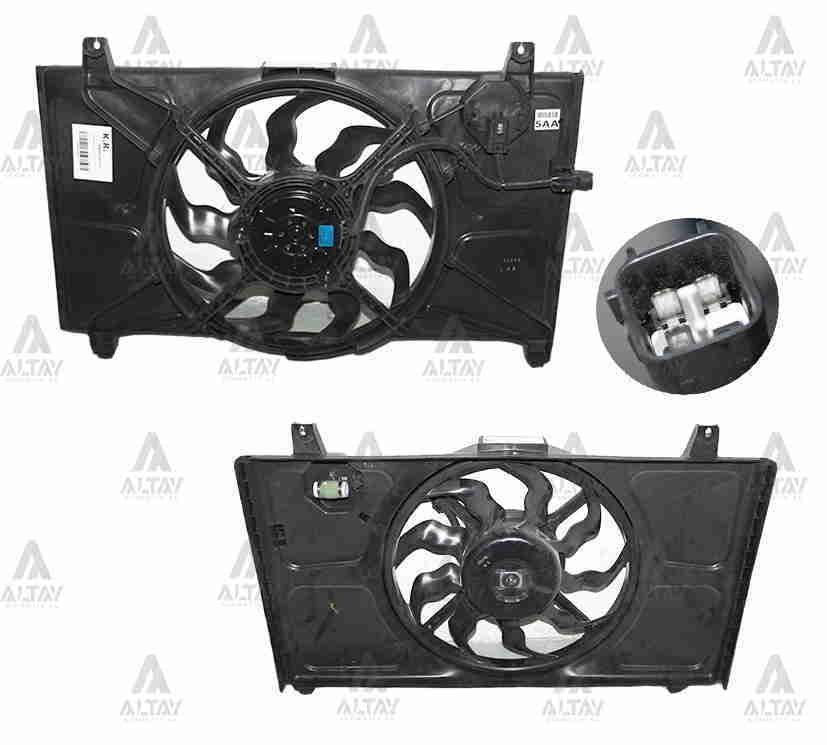 Fan Radyatör Accent 09=> Era Benzinli Klimasız (Hcc) - 25380-1E050