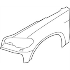 ÇAMURLUK ÖN E71 FİSKİYESİZ R BMW 51657052400