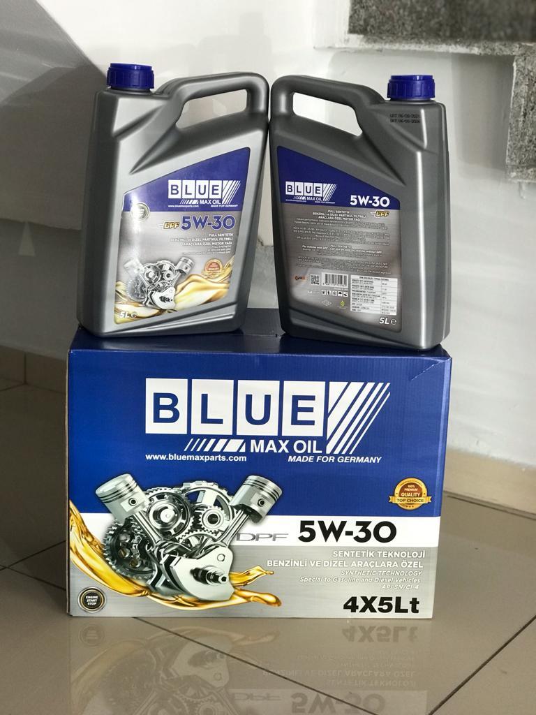 Motor Yağı 5W30 5 Litre Dpf Partiküllü ( Koli Adedi 4 ) Bl-10006