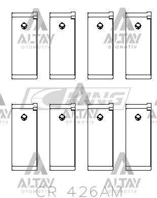 Yatak Kol Prımera / Sunny 1.6L Ga16 Qg16 Cr426Am0.5