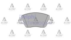 FREN BALATA EGEA 15=> 1.3JTD-1.6JTD (MANDO FREN SİSTEMİ 133mm) ÖN