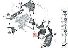 TURBO ISI YALITIM SACI F20/F30 BMW 11658648679
