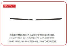 PANJUR ÇITASI ÜST 3662K CLIO IV HB KROM