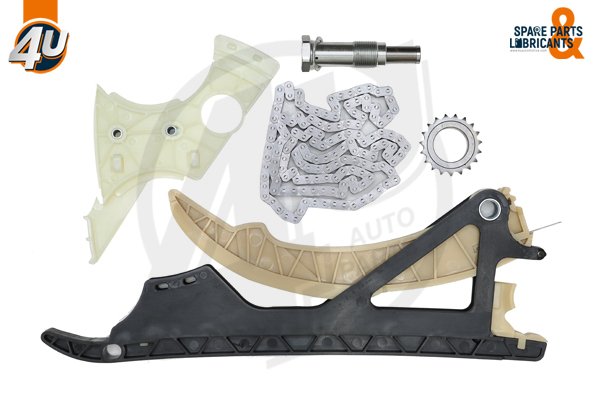 Eksantrik Gergi Seti Zincir+2xKızak+Gerici Krank Dişlisi   - 11318618317