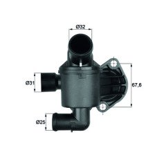 Termostat 87C Vw Crafter Y.M. 2.0 Tdı - Amarok 03L121111Ab Tı 35 87