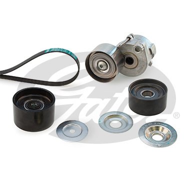 Kayış Gergi Kiti Mercedes Axor 457 Y.M. Klimasız / Gergi 4572003170 (T38662) + Kasnak 0005501633 (T36259) + 4572001933 (T36535) + Kayış 9Pk2140Hd