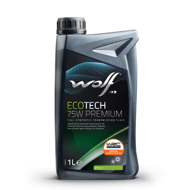 WOLF TAM SENTETİK ŞAZIMAN YAĞI ECOTECH 75W PREMIUM (SARI) 75W-80 1 LT