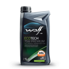 WOLF TAM SENTETİK ŞAZIMAN YAĞI ECOTECH 75W PREMIUM (SARI) 75W-80 1 LT