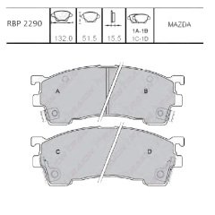 On Fren Balata - 626 (Fs) 92-97 Rbp2290