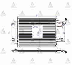 Radyatör Klima Colt 04-12 - MR568975