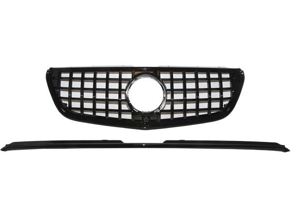 Panjur V-Class 447 Piano-Siyah + Üst Çıta -GTR- 2015- - 4473166