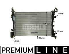 Opel Radyatör Su 1,2 1,4 Corsa D 1300340 1300279 1300340 13399871 55701408