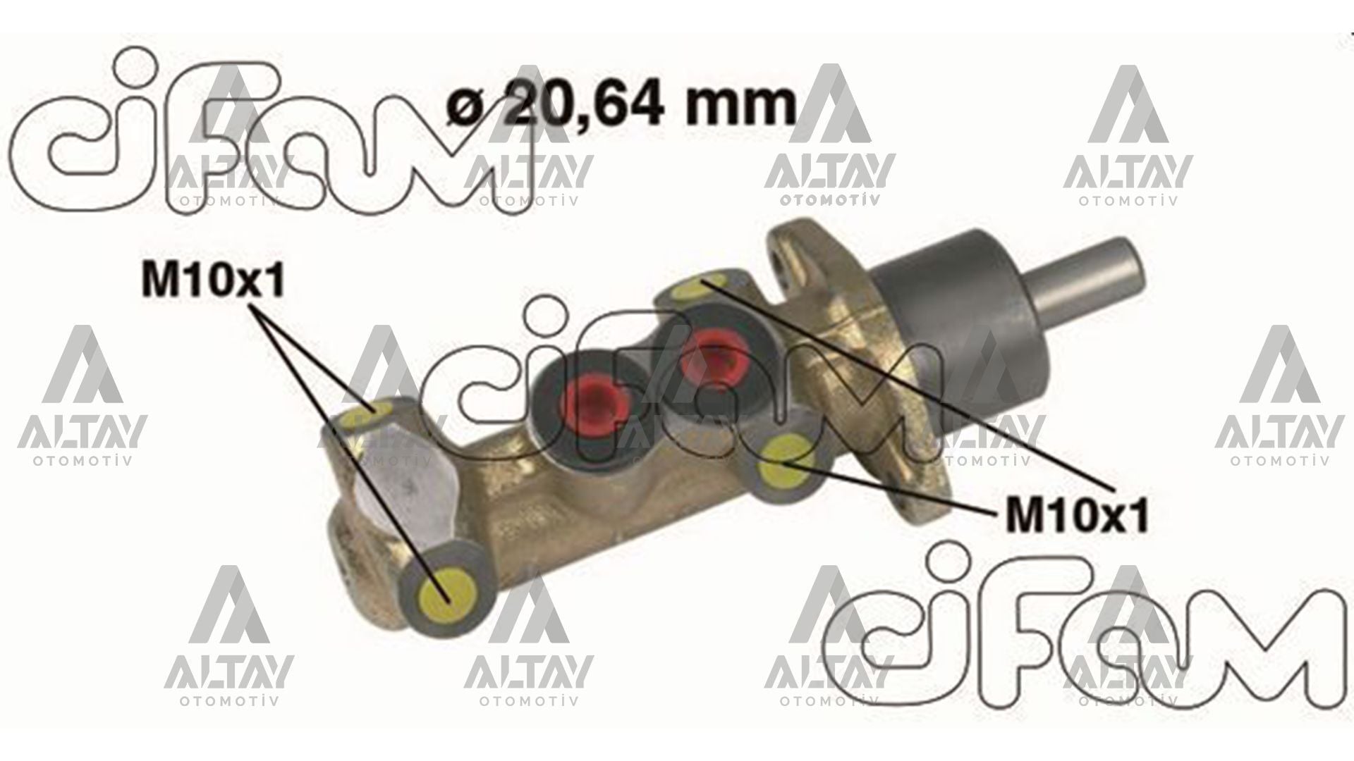 FREN ANA MERKEZ TEMPRA 92-99 / TİPO 92-99 DÖKÜM 20,64mm