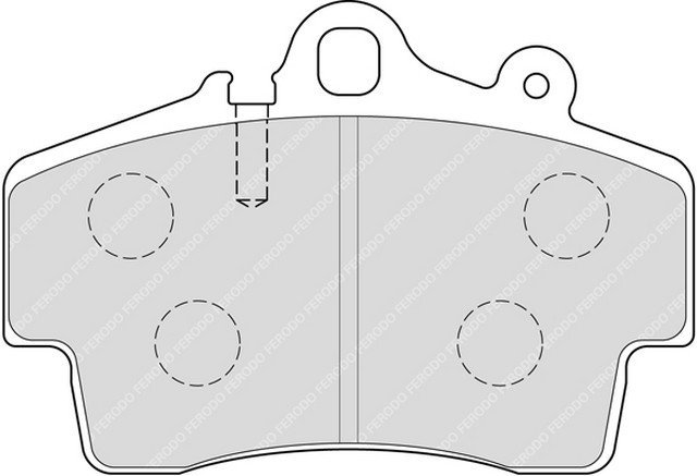Vw Porsche Boxster Cayman Fren Balatası Ön 21937 98635193913 99635193915 99635193916