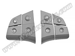 Direksiyon Tuş Takımı W164 X164 W251 (Gri) - 1648209710S2
